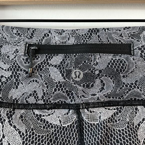 Lululemon Women Leggings 6 Speed Wunder Tight Nulux Florence Speed Wonder - Picture 6 of 12